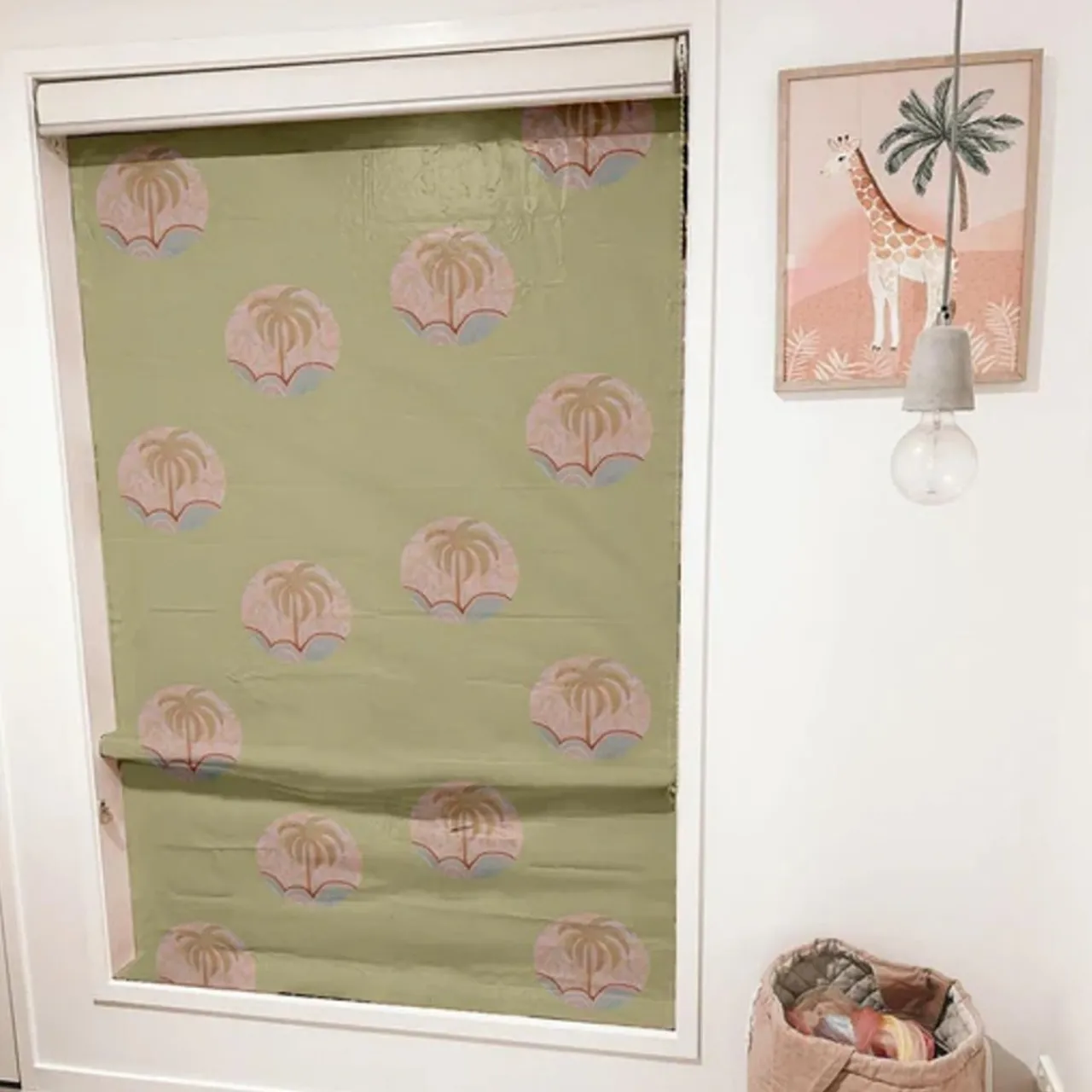 Shade & Blackout Blinds|Blackout Blinds*Mahalo Eco Blinds Mahalo Eco Blackout Blinds - Green Palms FAULTY SECONDS