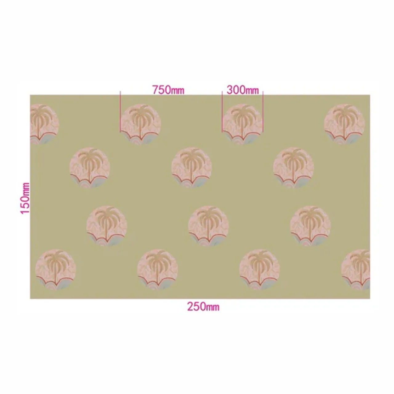 Shade & Blackout Blinds|Blackout Blinds*Mahalo Eco Blinds Mahalo Eco Blackout Blinds - Green Palms FAULTY SECONDS