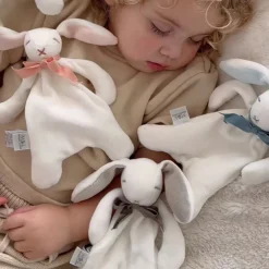 Comforters & Soft Toys*MAUD n LIL Mini Bunny Comforter - Clearance Cloud Pink