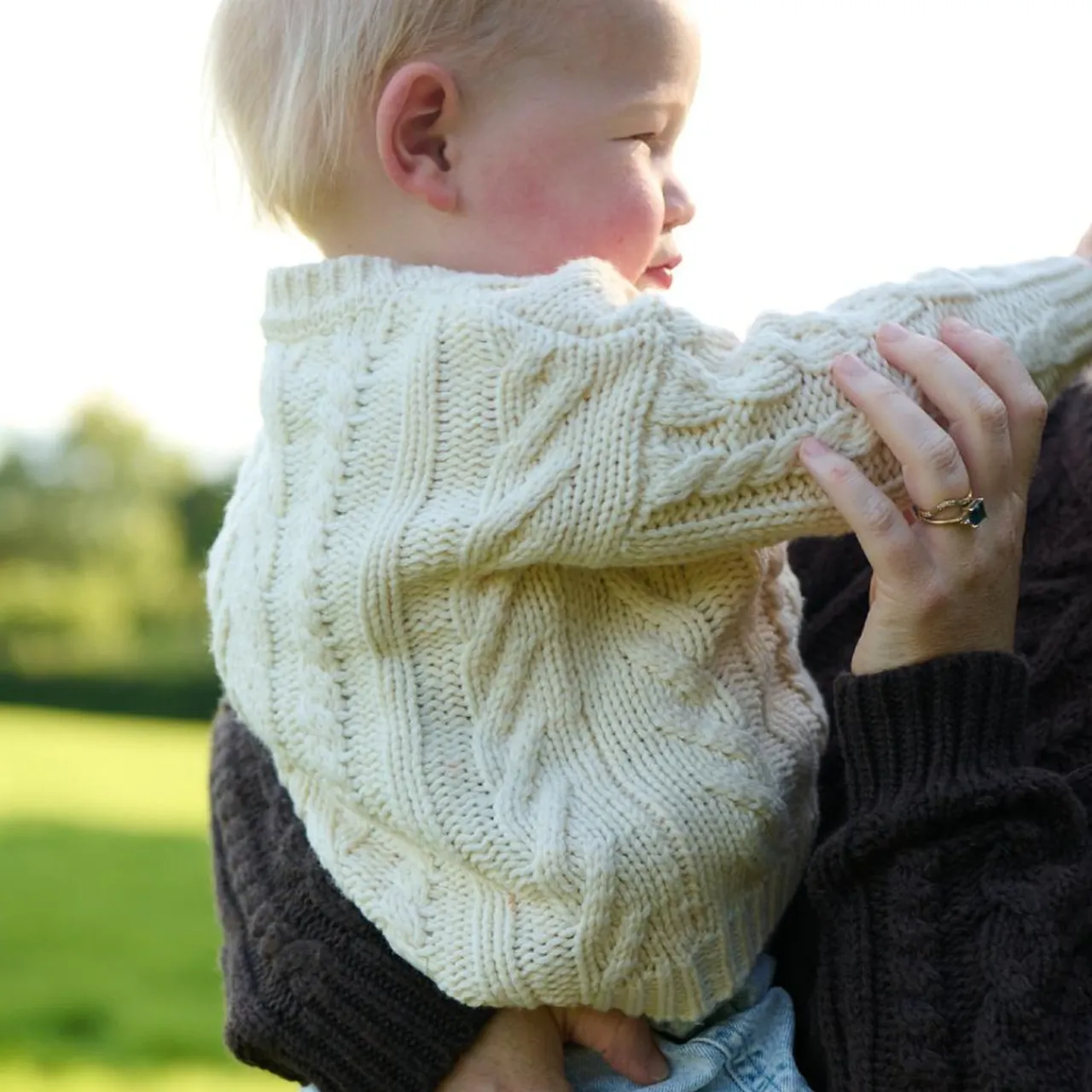 Tops & Pants*Maxted Mini Cable Pullover Ivory