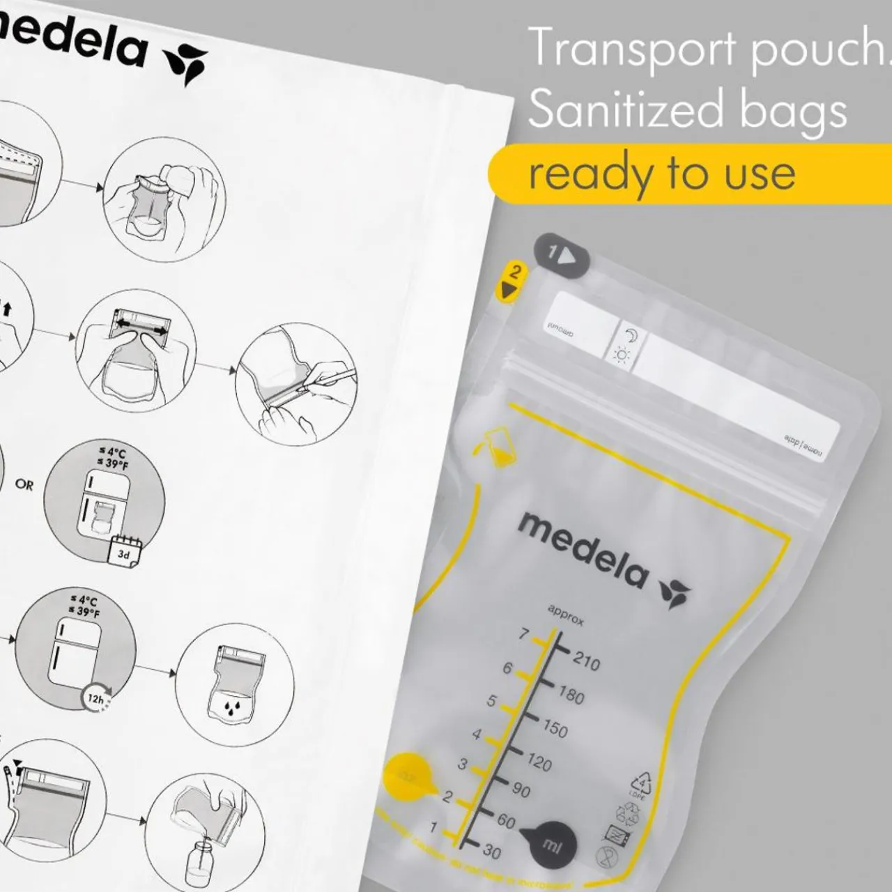 Storage & Dispensers*Medela Easy Pour Breast Milk Storage Bags