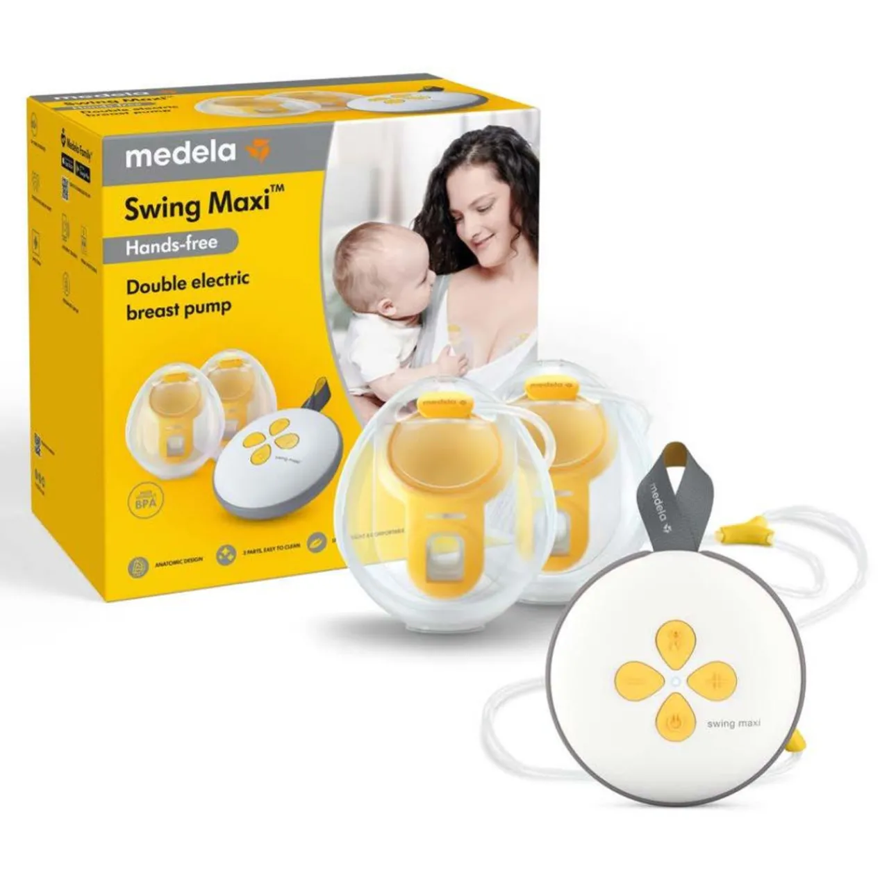 Breast Pumps & Accessories|Breast Pumps & Accessories*Medela Swing Maxi Hands Free Double Electric Breast Pump