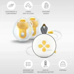 Breast Pumps & Accessories|Breast Pumps & Accessories*Medela Swing Maxi Hands Free Double Electric Breast Pump