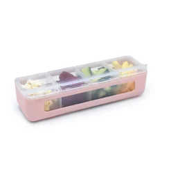 Lunchboxes, Snackboxes & Snack Bags|Lunch Boxes, Snack Boxes & Insulated Bags*Melii 4 Compartment Snackle Box