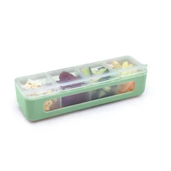 Lunchboxes, Snackboxes & Snack Bags|Lunch Boxes, Snack Boxes & Insulated Bags*Melii 4 Compartment Snackle Box