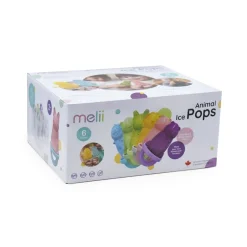 Bowls, Plates & Cutlery|Starting Solids*Melii 6 Piece Animal Ice Pops with Tray