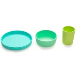 Bowls, Plates & Cutlery*Melii 3 Piece Silicone Feeding Set