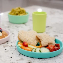 Bowls, Plates & Cutlery*Melii 3 Piece Silicone Feeding Set