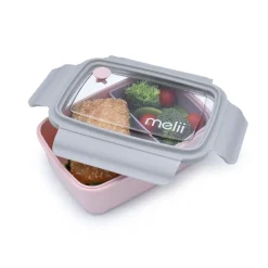 Grown Ups|Lunchboxes, Snackboxes & Snack Bags*Melii Bento Box with Removable Divider - 880ml - SECONDS