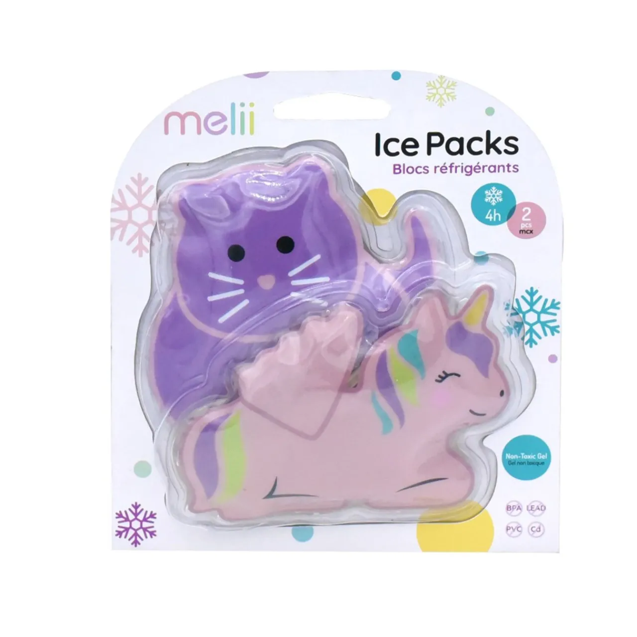Insulated Bags, Totes & Ice Packs*Melii Gel Ice 2 Pack