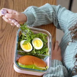 Grown Ups|Lunchboxes, Snackboxes & Snack Bags*Melii Glass Bento Box with Silicone Sleeve