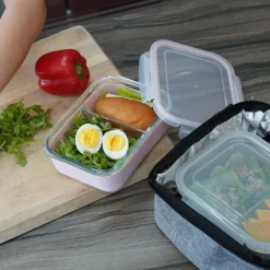 Grown Ups|Lunchboxes, Snackboxes & Snack Bags*Melii Glass Bento Box with Silicone Sleeve