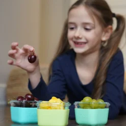 Lunchbox Accessories|Starting Solids*Melii Glass Containers with Silicone Sleeve 3 Pack