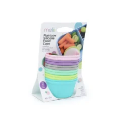 Lunchbox Accessories*Melii Rainbow Silicone Food Cups