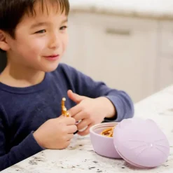 Bowls, Plates & Cutlery|Starting Solids*Melii Silicone Animal Bowl with Lid & Utensils
