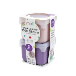 Lunchbox Accessories*Melii Silicone Snack Container 2 Pack