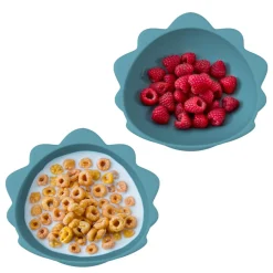 Bowls, Plates & Cutlery*Melii Silicone Suction Bowl 2 Pack