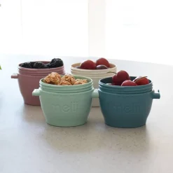 Lunchboxes, Snackboxes & Snack Bags|Lunch Boxes, Snack Boxes & Insulated Bags*Melii Snap & Go Pods 4 Pack - Luxe - 4oz Luxe Multi