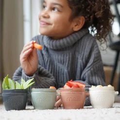 Lunchboxes, Snackboxes & Snack Bags|Starting Solids*Melii Snap & Go Pods 4 Pack - 4 oz