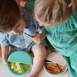 Lunchboxes, Snackboxes & Snack Bags|Lunch Boxes, Snack Boxes & Insulated Bags*Melii Spin Snack Container