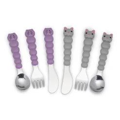 Lunchbox Accessories|Bowls, Plates & Cutlery*Melii Utensil Animal Set 6 Piece