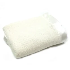Pram Blankets|Bassinet & Co-Sleeper Bedding*Nz Wool Blankets Merino Thermacell Blanket - Satin Edge