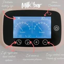 Breast Pumps & Accessories|Breast Pumps & Accessories*Milkbar Advanced Flow Electric Breast Pump - Double