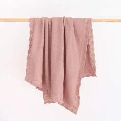 Baby Blankets & Quilts*Mod & Tod Scalloped Edge Heirloom Blanket