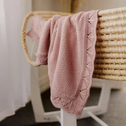 Baby Blankets & Quilts*Mod & Tod Scalloped Edge Heirloom Blanket