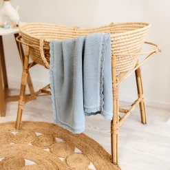 Baby Blankets & Quilts*Mod & Tod Scalloped Edge Heirloom Blanket