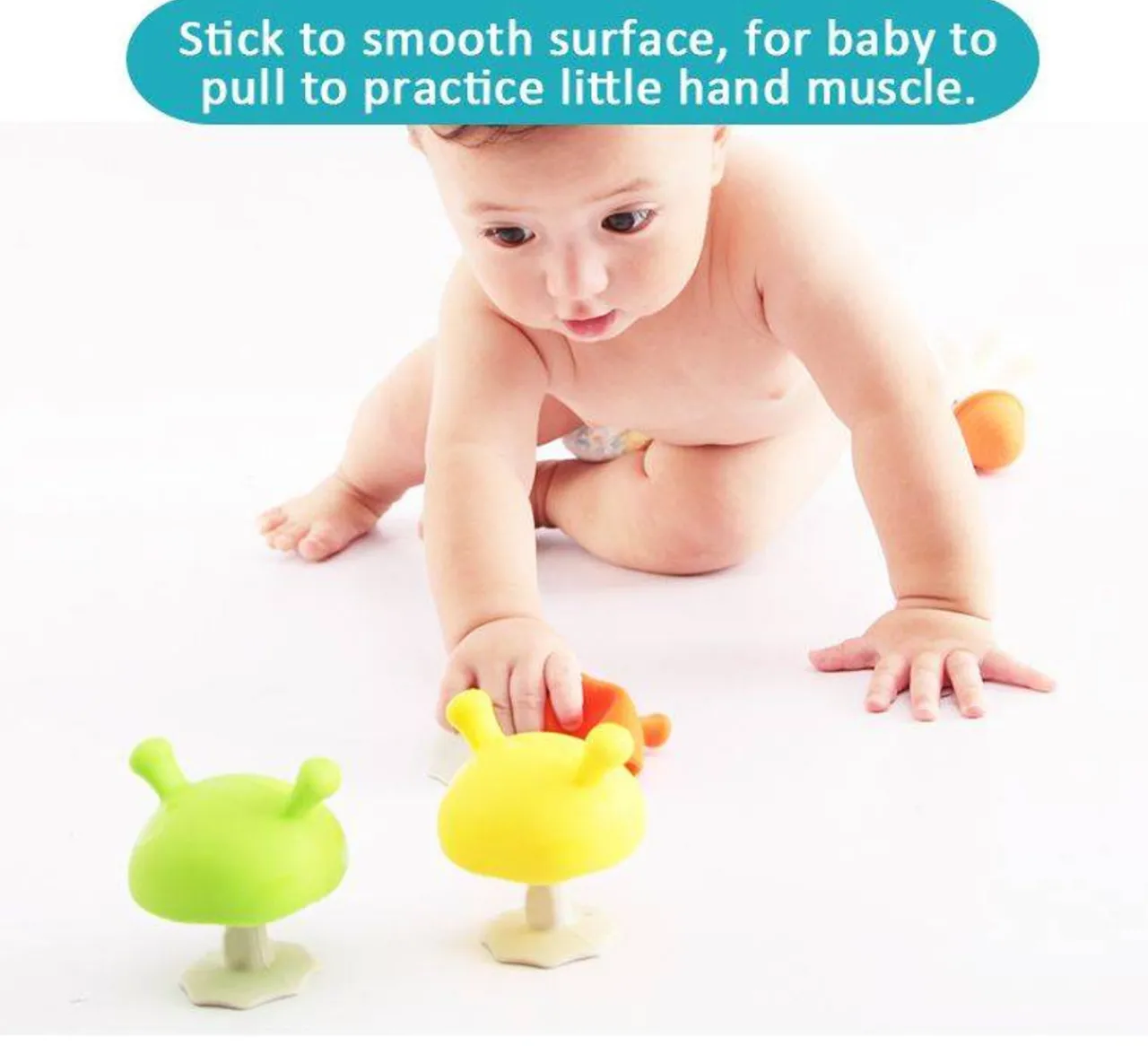 Teeth & Teethers*mombella Soothing Mushroom Teether