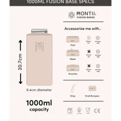 Gifts For Mum|Grown Ups*MontiiCo Fusion Universal Insulated Base - 1L