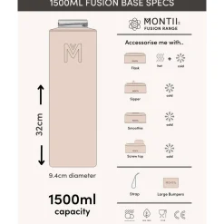 Grown Ups|Drink Bottles & Travel Cups*MontiiCo Fusion Universal Insulated Base - 1.5L