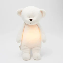 Night Lights|Comforters & Soft Toys*Moonie 2.0 - Humming Bear with Lamp Cream