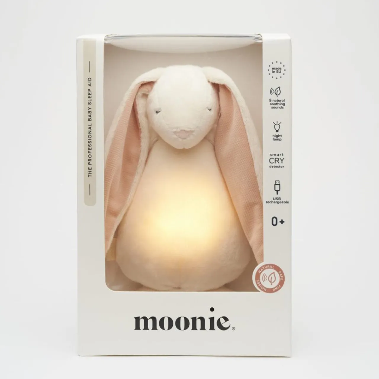 Night Lights|Comforters & Soft Toys*Moonie 2.0 - Humming Bunny with Lamp