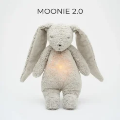 Night Lights|Comforters & Soft Toys*Moonie 2.0 - Organic Humming Bunny with Lamp