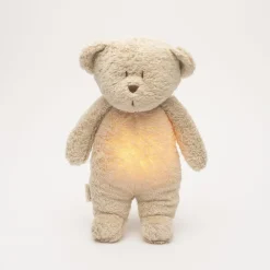 Night Lights|Comforters & Soft Toys*Moonie - The Organic Humming Bear Sand Natur