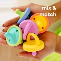 Dummies & Accessories*Morepeas Flip & Store Pacifier