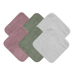 Towels & Facecloths*MUM 2 MUM 6pk Cotton Face Washers