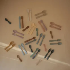 Bowls, Plates & Cutlery*Mushie Dinnerware Fork & Spoon Set