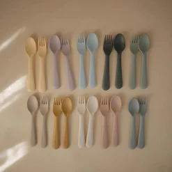 Bowls, Plates & Cutlery*Mushie Dinnerware Fork & Spoon Set