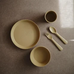 Bowls, Plates & Cutlery*Mushie Dinnerware Round Bowl 2pc