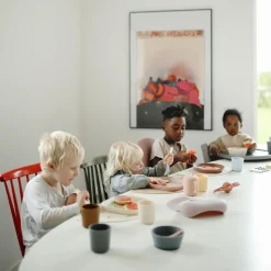 Bowls, Plates & Cutlery*Mushie Dinnerware Round Plate 2pc