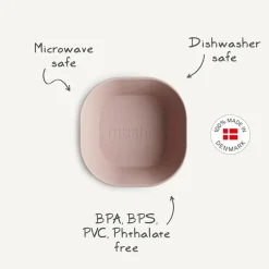 Bowls, Plates & Cutlery*Mushie Dinnerware Square Bowl 2pc