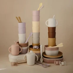 Bowls, Plates & Cutlery*Mushie Dinnerware Square Bowl 2pc