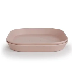 Bowls, Plates & Cutlery*Mushie Dinnerware Square Plate 2pc