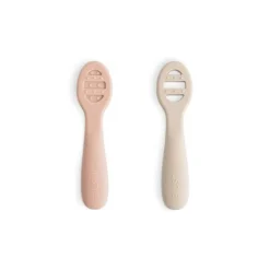 Bowls, Plates & Cutlery*Mushie First Feeding Baby Spoons 2pk