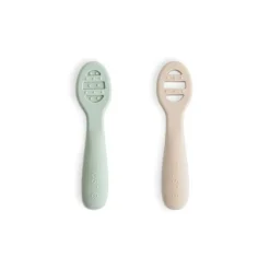 Bowls, Plates & Cutlery*Mushie First Feeding Baby Spoons 2pk