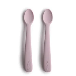 Starting Solids|Bowls, Plates & Cutlery*Mushie Silicone Feeding Spoons 2pk