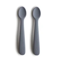 Starting Solids|Bowls, Plates & Cutlery*Mushie Silicone Feeding Spoons 2pk